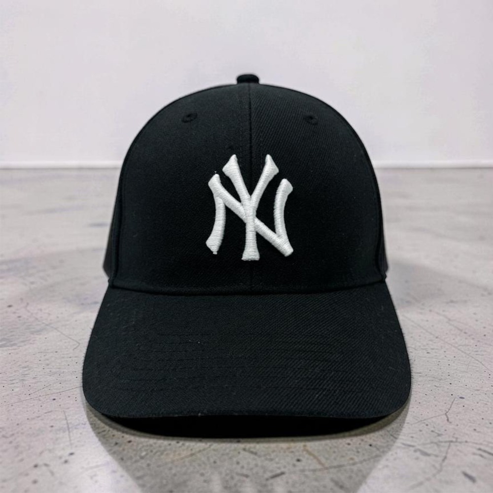 '47 Brand New York Yankees Cap Youth Black Adjustable Velcro Hat MLB Baseball
